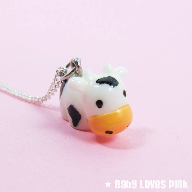 Niedliche Kuh Halskette | R3C Niedliche Kuh Halskette | R3C von BabyLovesPink