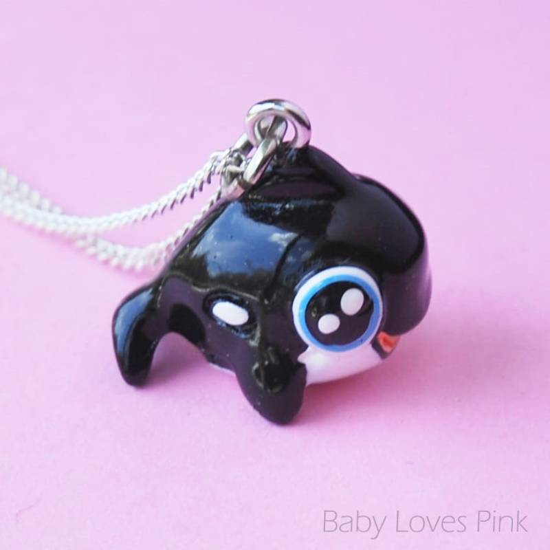 Niedliche Orca Wal Halskette | R3C von BabyLovesPink