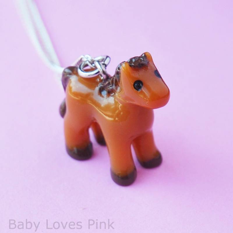 Niedliche Pony Halskette | R3C Niedliche Pony Halskette | R3C von BabyLovesPink