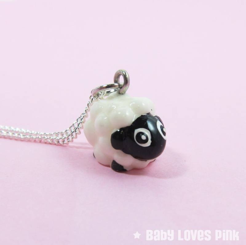 Niedliche Schaf-Halskette | R3C Niedliche Schaf-Halskette | R3C von BabyLovesPink