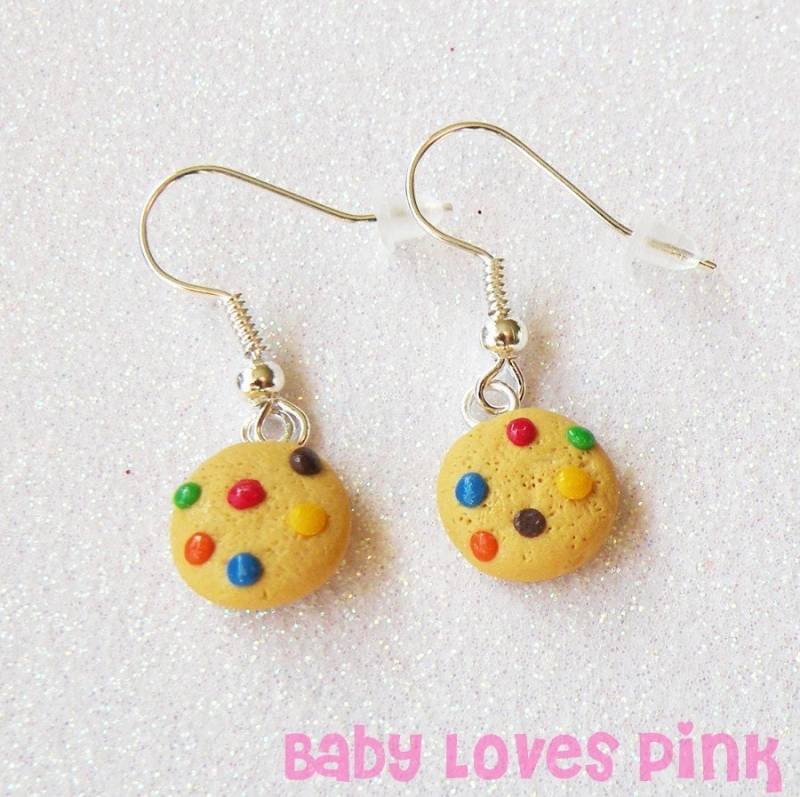 Regenbogen Chocolate Chip Cookies Ohrringe Regenbogen Chocolate Chip Cookies Ohrringe von BabyLovesPink