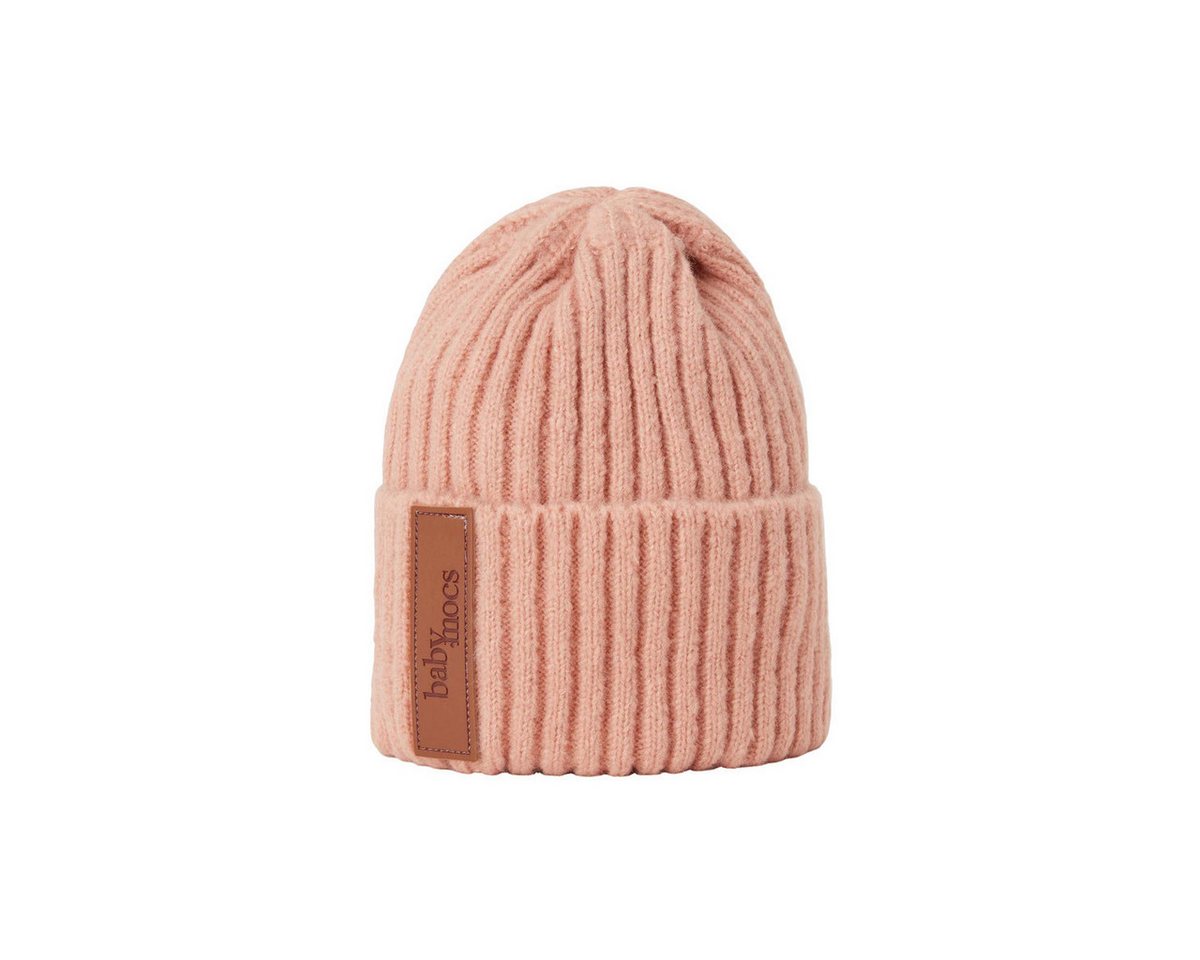 BabyMocs Strickmütze Basic Unisex Kinder Strickmütze, Wintermütze, Beanie, Strickbeanie, Unisexmütze von BabyMocs
