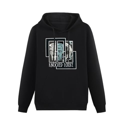 BabyPaper Laugh Tracks Loose Different with Knocked Mens Hoody Black XL von BabyPaper