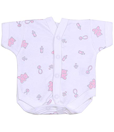 BabyPrem Baby Body NICU Neonatalen Kleine Frühgeborene ROSA TEDDY 32CM PREM 0 von BabyPrem