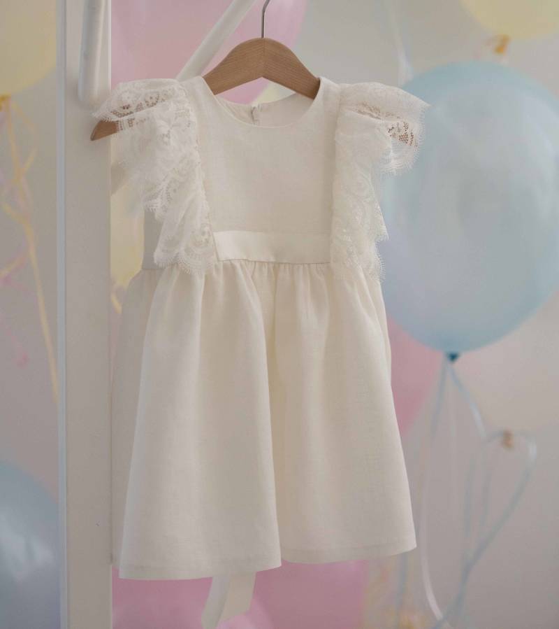 Segen Kleid, Baby Mädchen Taufe Kleid Mädchen, Erste Kommunion von BabyRafi