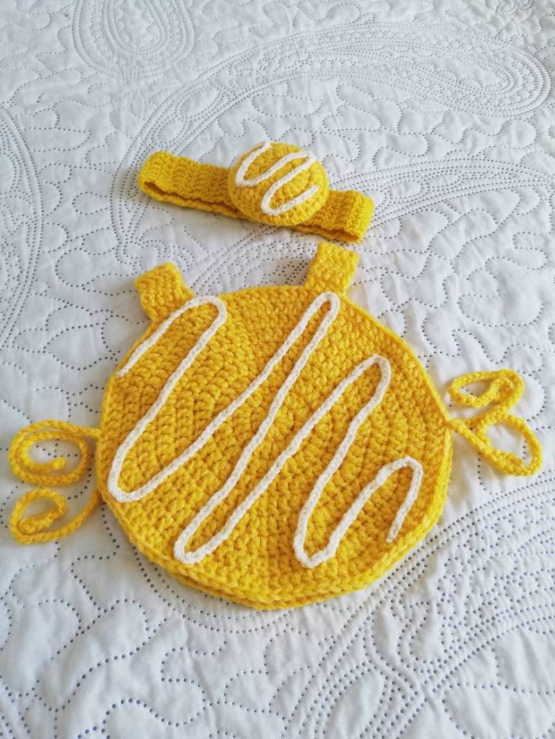 Baby Set Kostüm Milchkeks Keks Donut Waffel Runde Weste Und Haarband Mit Deko Zuckerglasur von BabySmileShop