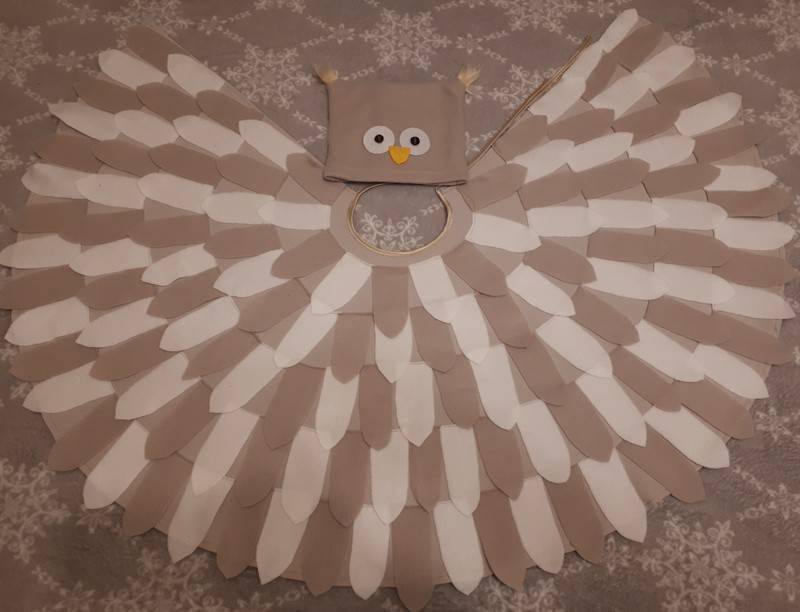 Fasching Kostüme Vogel Eule Eulin Uhu von BabySmileShop