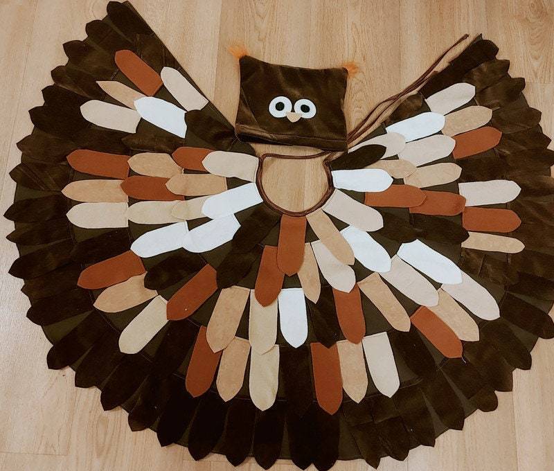 Fasching Kostüme Vogel Eule Eulin von BabySmileShop