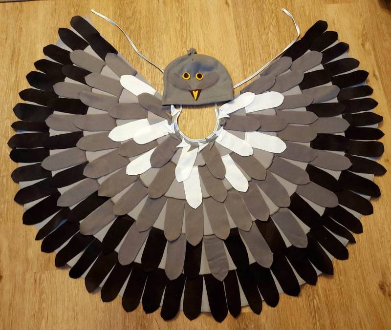 Fasching Kostüme Vogel Taube Kuckuck Spatz Sperling Sperlinge Nachtigall Lerche von BabySmileShop