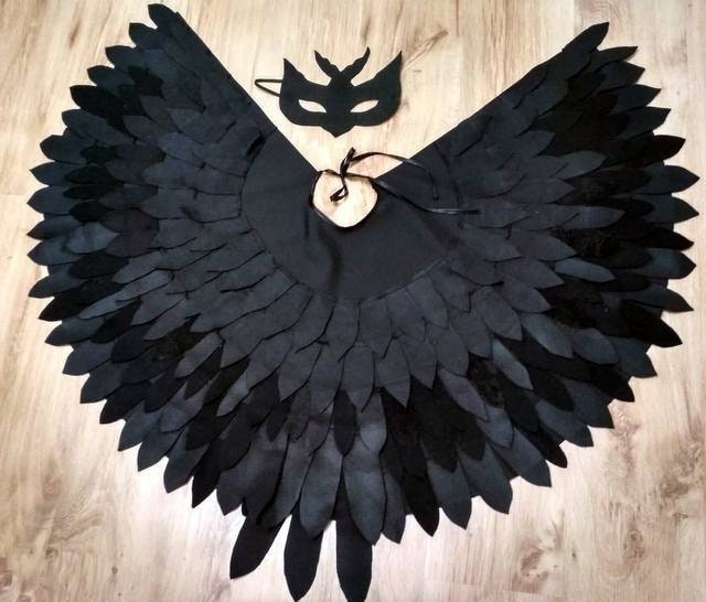 Fasching Kostüme Vogel Rabe Elster Schwalbe Amsel von BabySmileShop