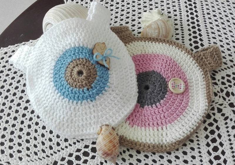 Restposten Süße Kuschelige Runde Baby Weste Babyweste von BabySmileShop