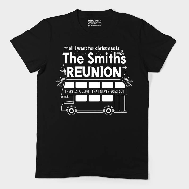 Alles, Was Ich Für Chistmas Will, Ist Das Smith's Reunion Unisex Erwachsene T-Shirt // Weihnachtswunsch Die Schmiede Morrissey Es Gibt Licht, Nie von BabyTeith