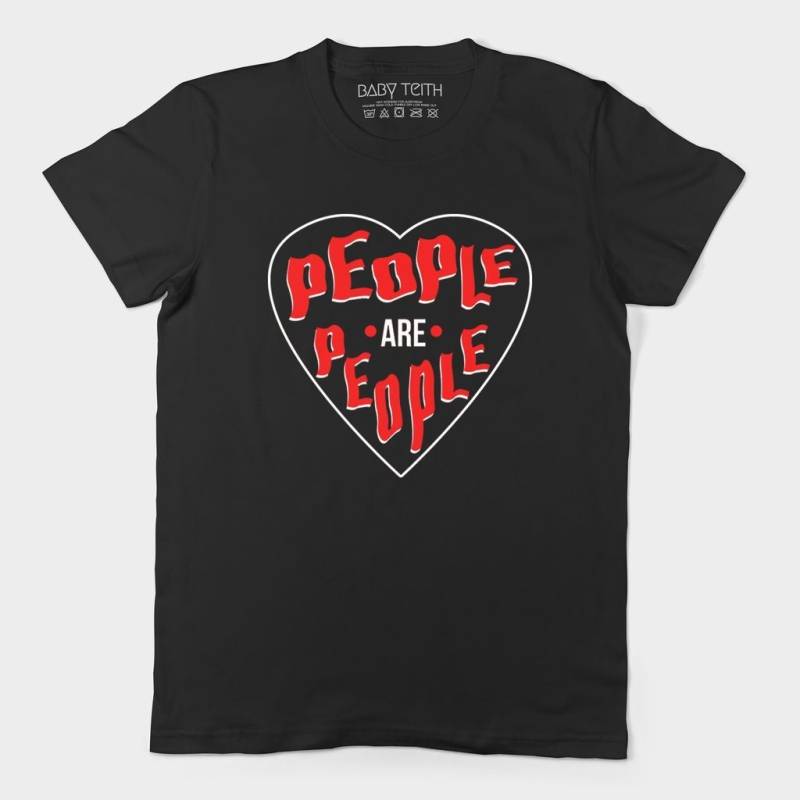 Depeche Mode People Are Kurzarm T-Shirt Für Erwachsene, Dark 80S, Synthwave, New Wave von BabyTeith