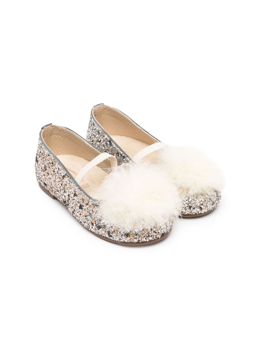 BabyWalker Ballerinas mit Glitter - Gold von BabyWalker