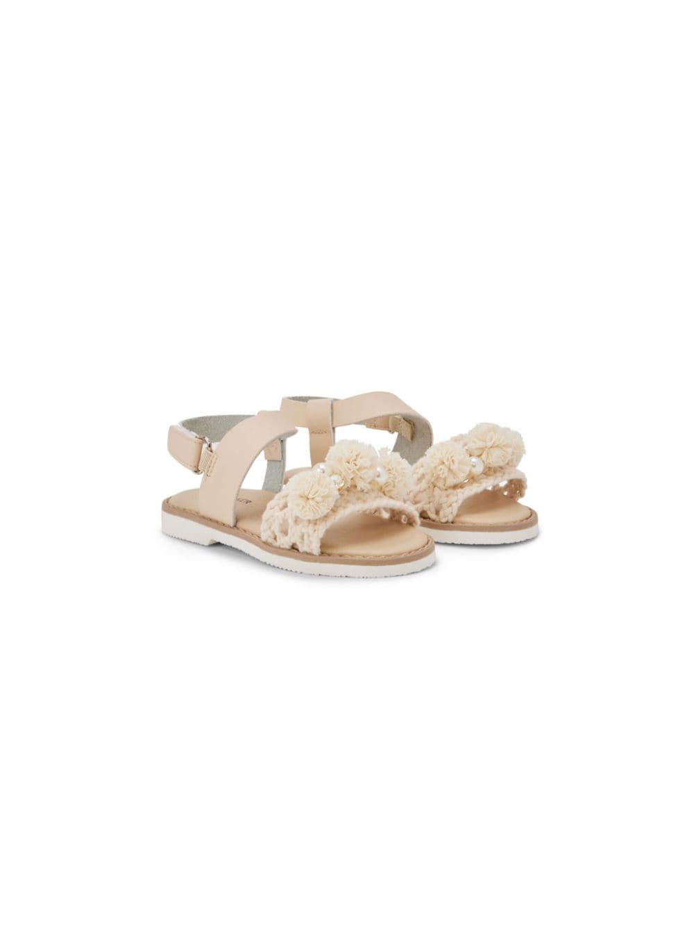 BabyWalker Sandalen mit Applikation - Nude von BabyWalker