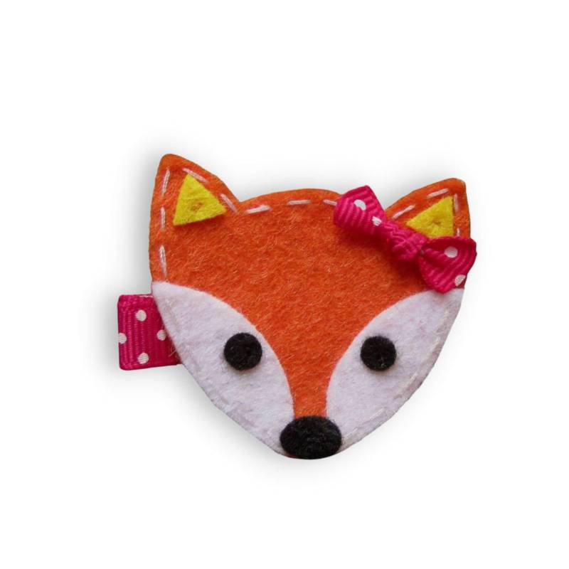 Braun Fuchs Haarspange, Baby Mädchen Hcfox02 von BabyWhatKnots