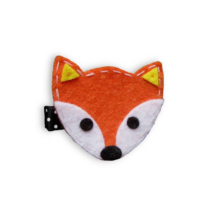Braun Fuchs Haarspange, Baby Mädchen Hcfox03 von BabyWhatKnots