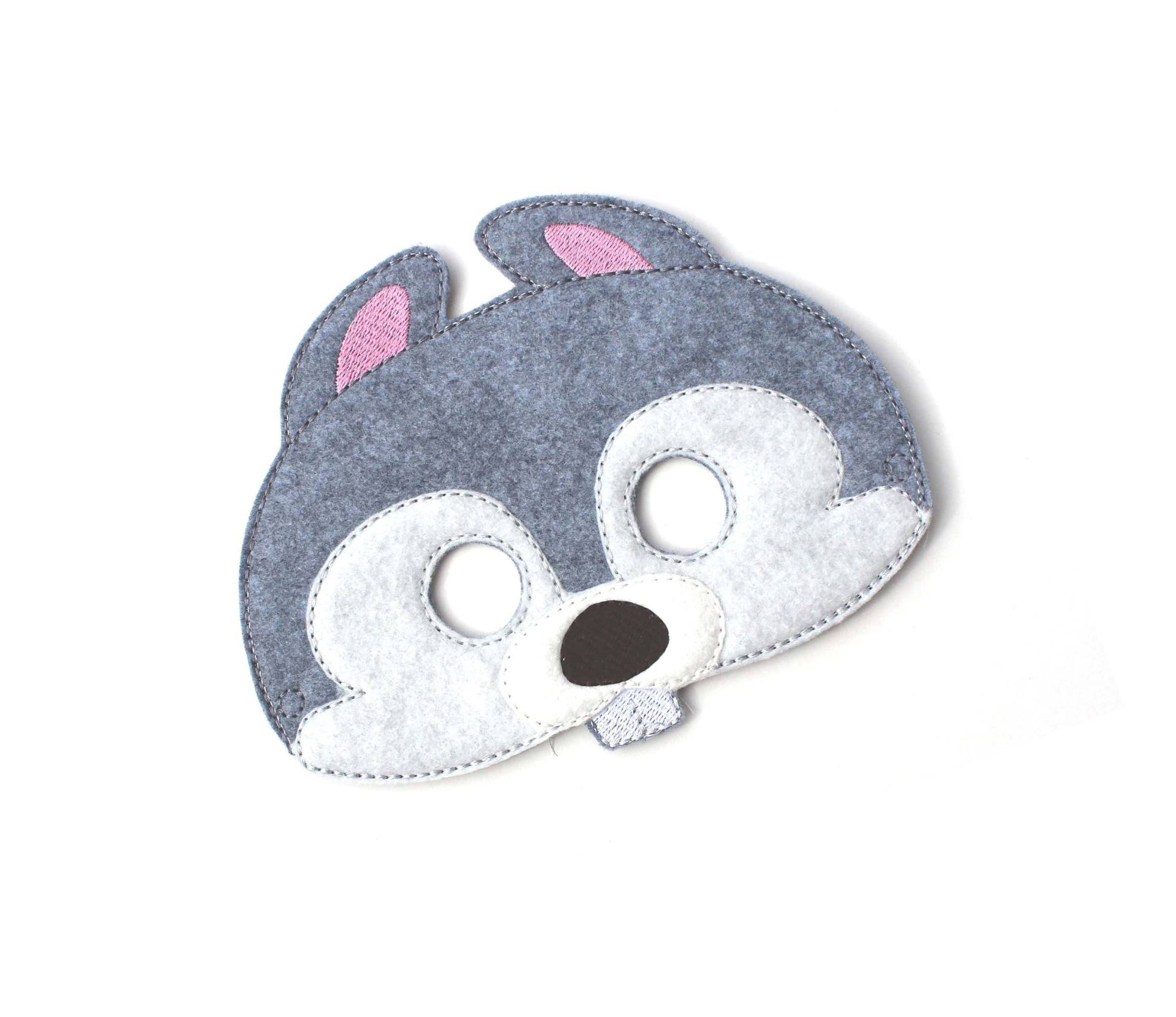 Kinder Eichhörnchen Maske, Grauhörnchen, Kostüm, Filz Gesichtsmaske, Tiermaske, Halloween-Kostüm, Pretend Play, Anzieh, Partygeschenke von BabyWhatKnots