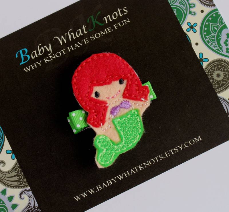 Meerjungfrau Haarspange, Baby Haarspangen, Mädchen Hcmermaid02 von BabyWhatKnots