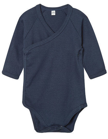 Babybugz Baby Kimono Wickelbody Strampler 3/4 Arm Vegan von Babybugz