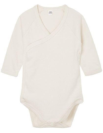 Babybugz Baby Kimono Wickelbody Strampler 3/4 Arm Vegan von Babybugz