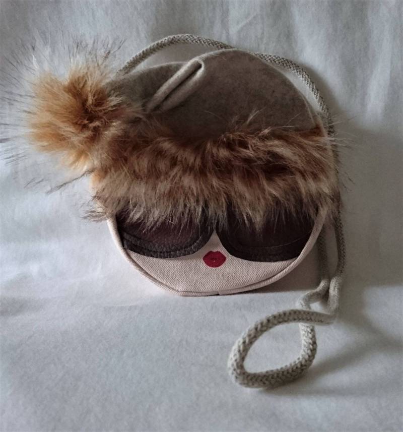 Tasche/Handtasche Kind Mädchen Rundes Gesicht von Babydoly