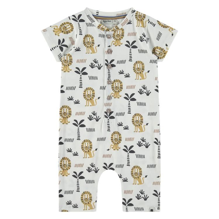 Babyface Baby Junge Jumpsuit milk von Babyface