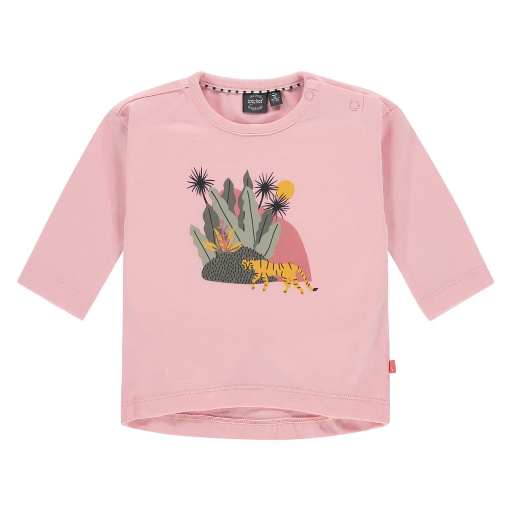 Babyface Baby Longsleeve rosa oder weiß Sommer Mädchen von Babyface