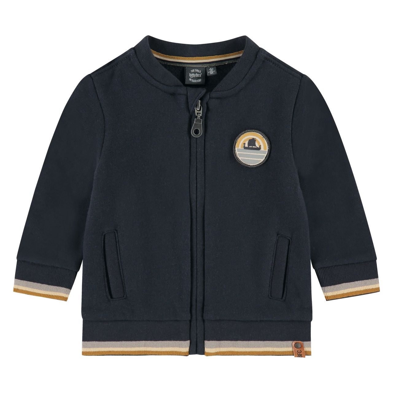 Babyface Cardigan Junge Winter navy von Babyface