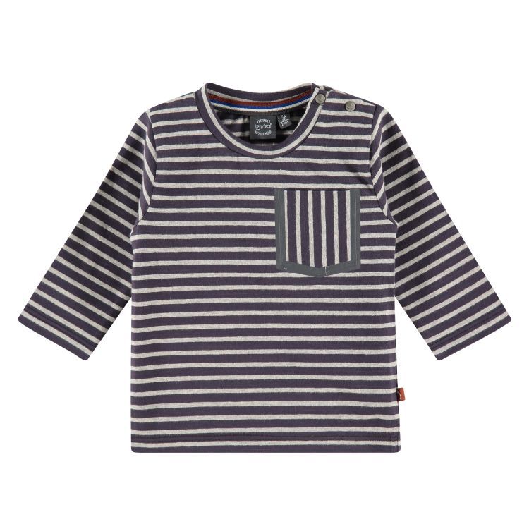 Babyface Longsleeve Boy Winter dark blue stripped von Babyface