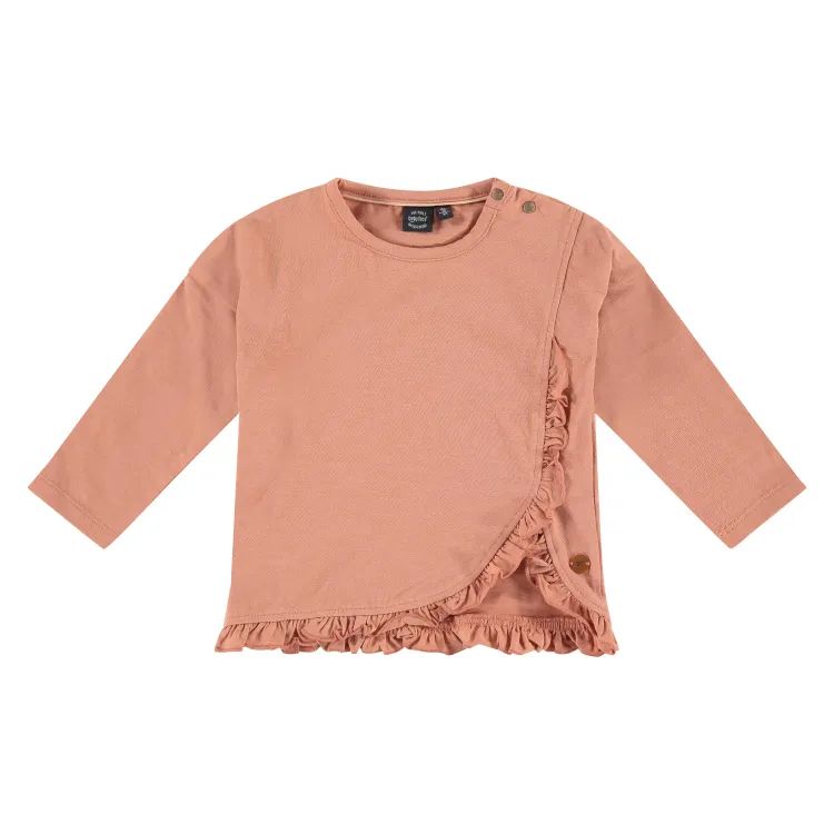 Babyface Longsleeve Mädchen dark peach von Babyface