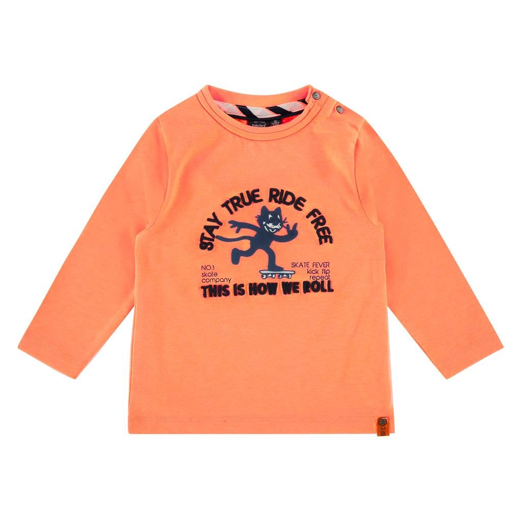 Babyface Longsleeve neon orange Sommer Junge von Babyface
