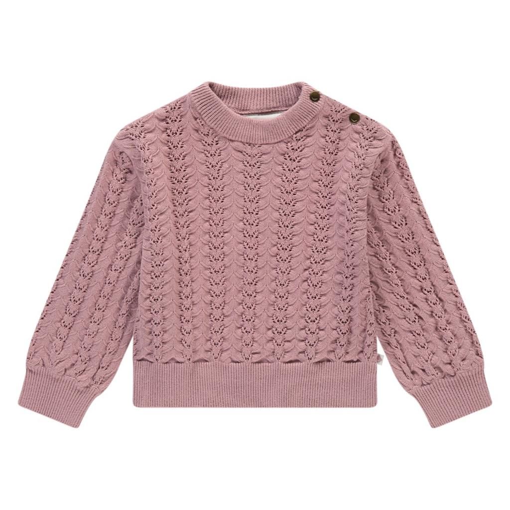 Babyface Pullover gestrickt Mädchen rosewood Winter von Babyface
