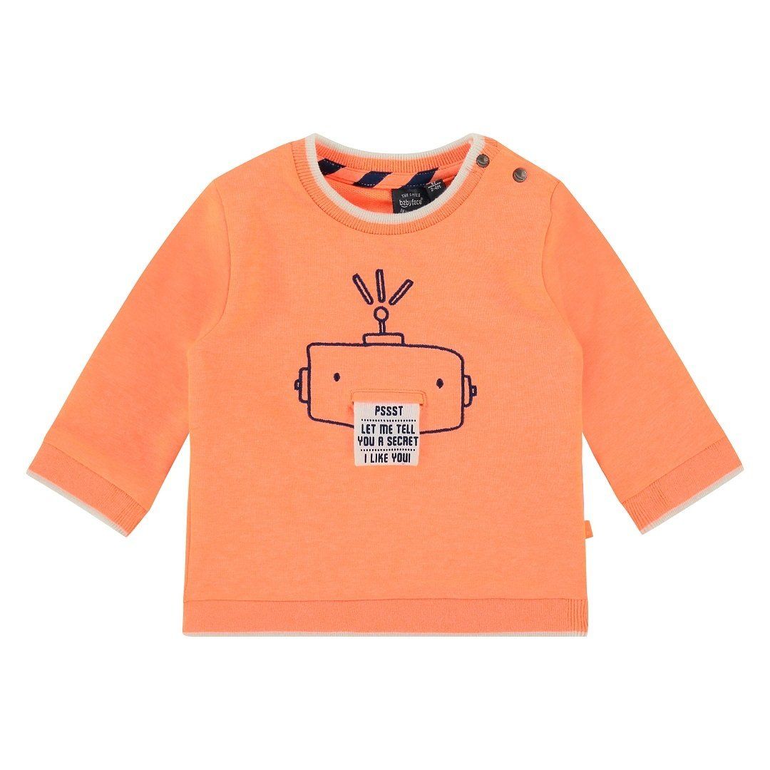 Babyface Sweatshirt Boy neon orange Junge von Babyface