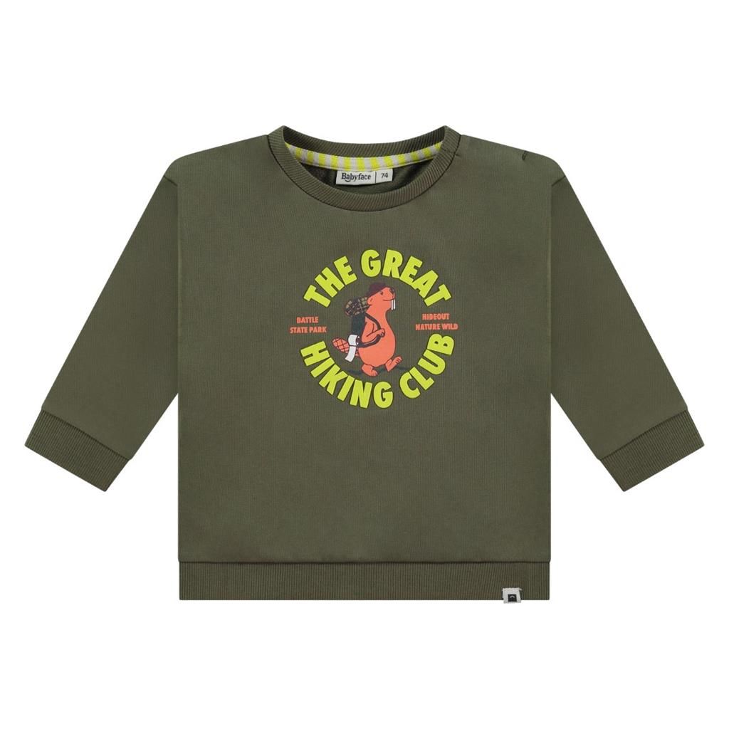 Babyface Sweatshirt Junge Winter dark forest von Babyface