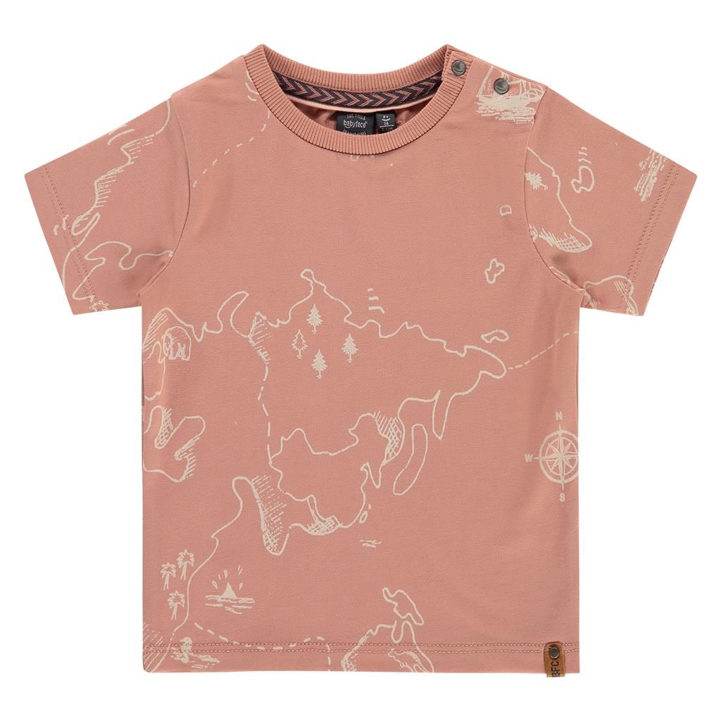 Babyface T-Shirt Junge dark salmon Sommer von Babyface