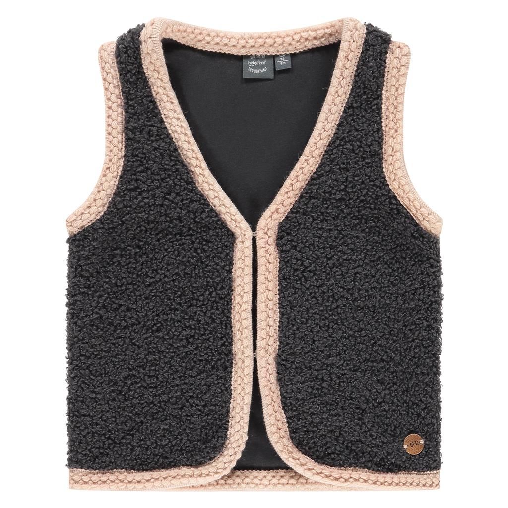 Babyface Weste Mädchen WInter teddy cardigan von Babyface