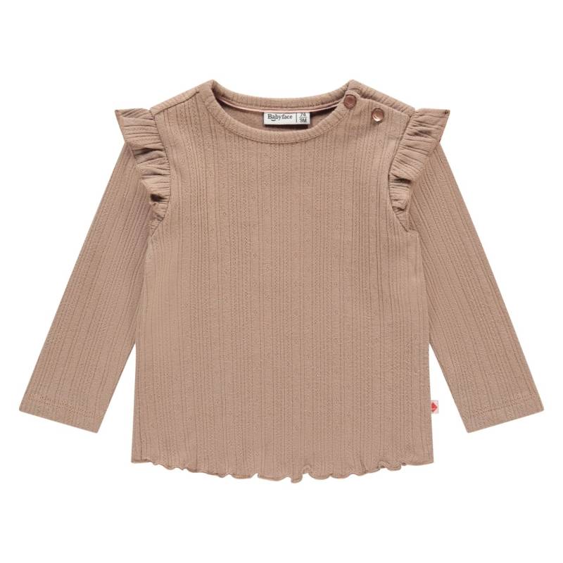 Longsleeve Mädchen Winter Babyface sepia von Babyface