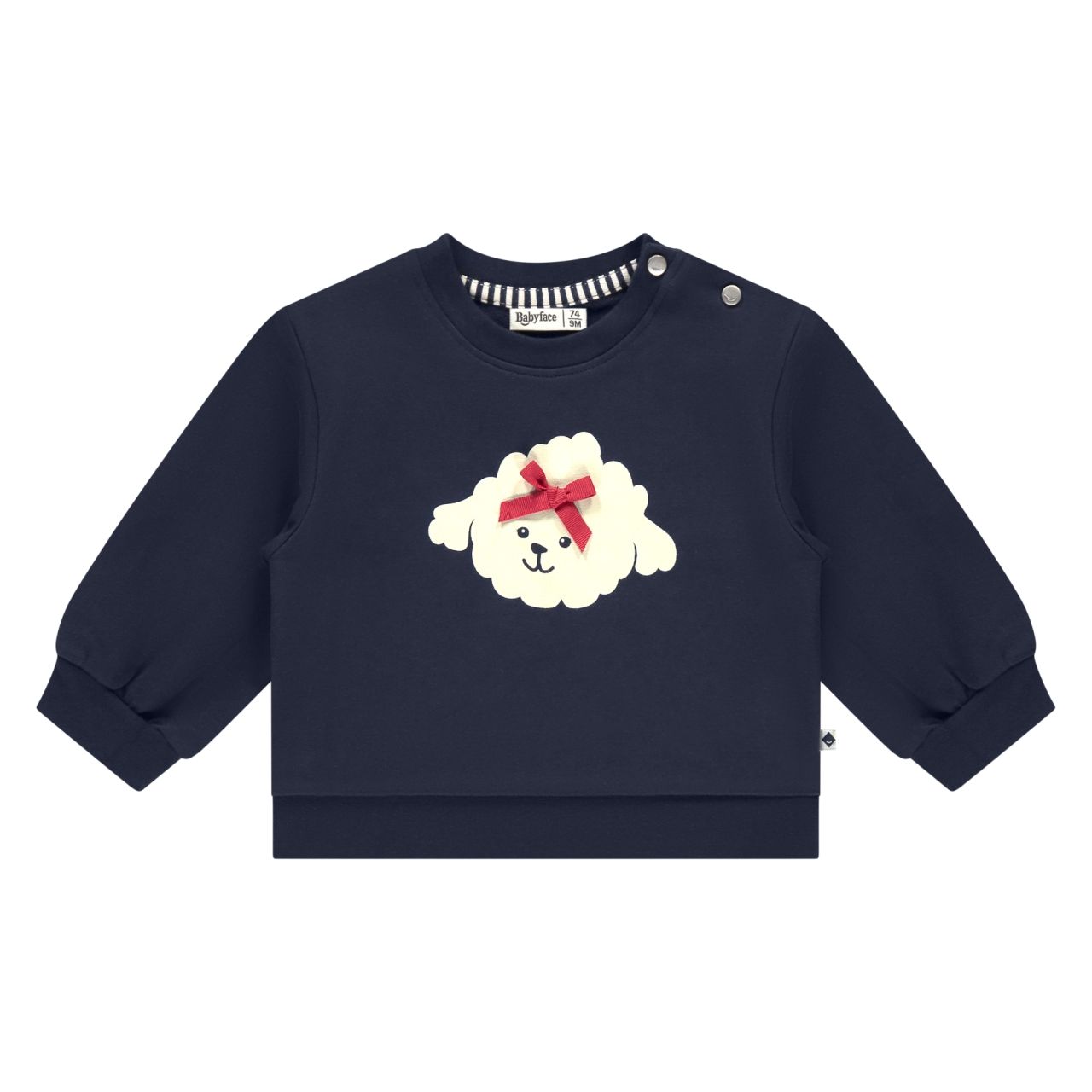 Sweatshirt Mädchen indigo Babyface Winter weich von Babyface