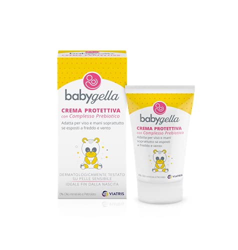 Babygella Babygella Schutzcreme für Gesicht und Hände, 50 ml mit Prebiotika-Komplex von Babygella