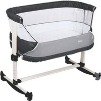 babyGO Beistellbett Vivaldi Dark Grey von Babygo