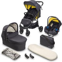 babyGO Kombikinderwagen 3 in 1 Mustard von Babygo