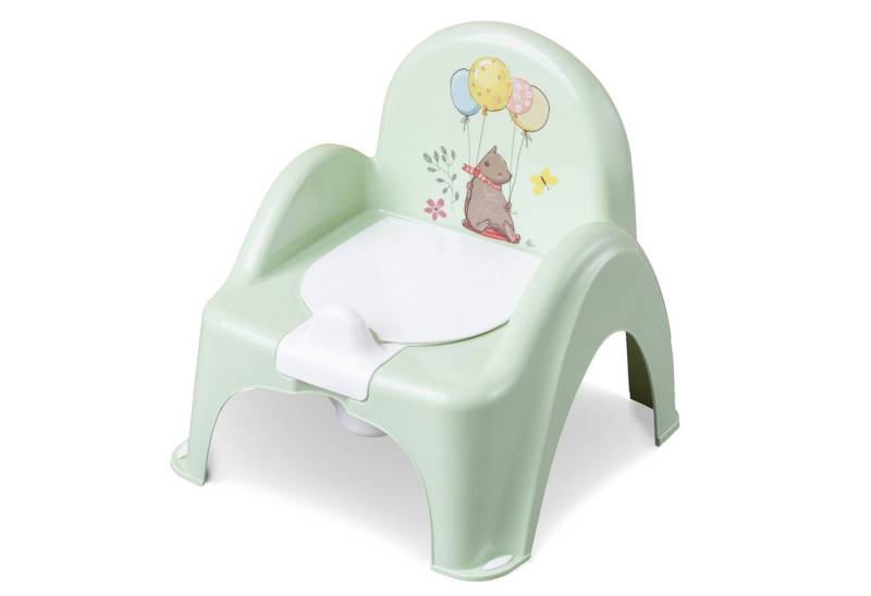 Babykajo Töpfchen mit Musik, (2-tlg), Kinder Töpfchen mit Anti-Rutsch Beschichtung und herausnehmbarem Topf von Babykajo