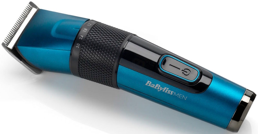 BaByliss Haarschneider "E990E MEN Japanese Steel" 8 Aufsätze mit digitaler Anzeige von Babyliss