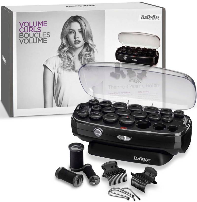 BaByliss Heizwickler "RS035E Thermo-Ceramic Rollers" aufheizbare Lockenwickler für schöne Locken von Babyliss