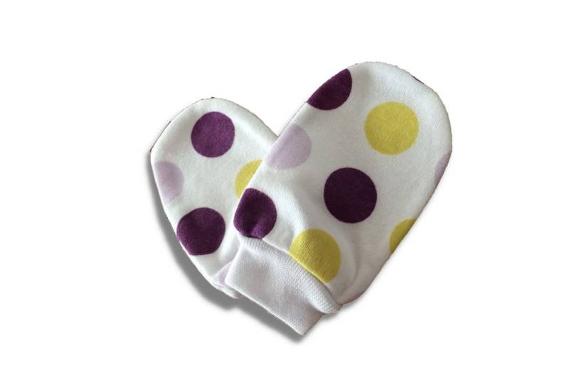 Babymajawelt Baumwollhandschuhe Kratzfäustlinge für Neugeborene Babyhandschuhe Fäustlinge (Set, 2-St., Baby-Fäustlinge) Atmungsaktiv, Reine Baumwolle, Kratzschutz Made in EU von Babymajawelt