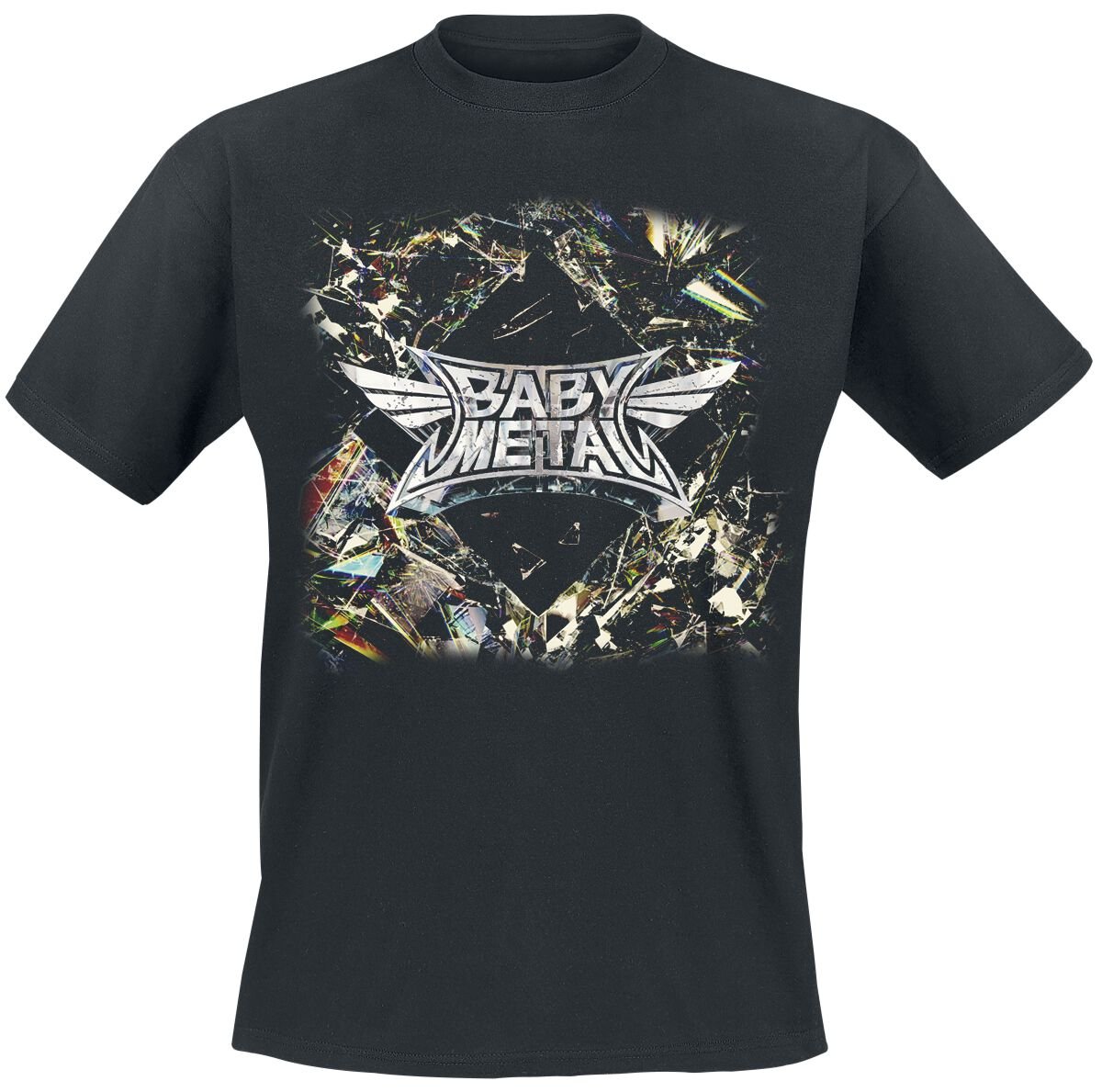 Babymetal Album Cover T-Shirt schwarz in XXL von Babymetal