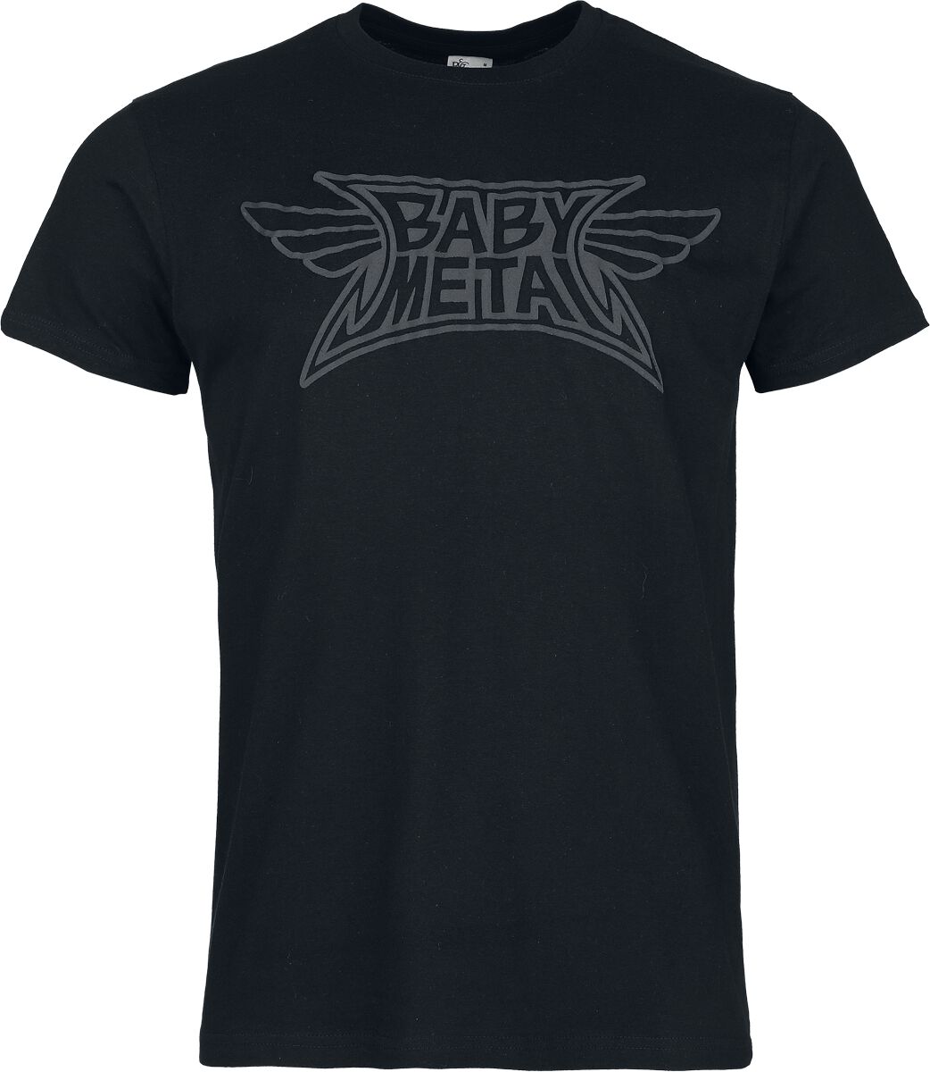Babymetal T-Shirt - Logo 3D Druck - S bis 3XL - für Männer - Größe XXL - schwarz  - Lizenziertes Merchandise! von Babymetal