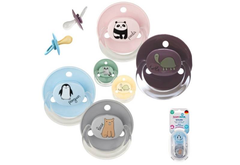 Babynova Schnuller Cherry Motiv Beruhigungssauger Kirschform mit Schnullerbox von Babynova