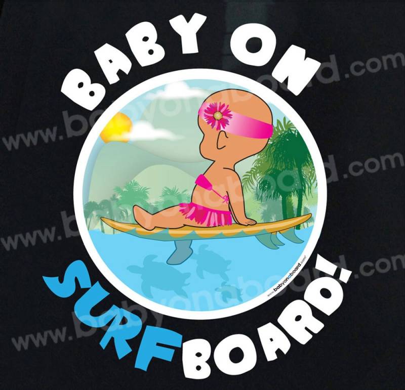 Baby Auf Surfbrett von BabyonaBoard
